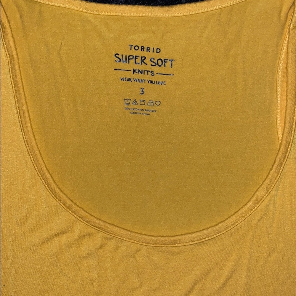 beautiful yellow tank top